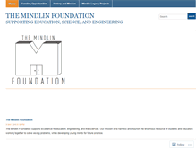 Tablet Screenshot of mindlinfoundation.org